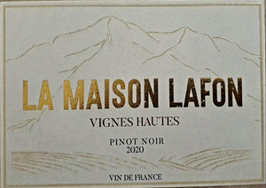 LA MAISON LAFON Vignes Hautes Pinot Noir 2020